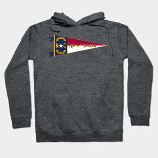 North Carolina Flag Pennant Hoodie